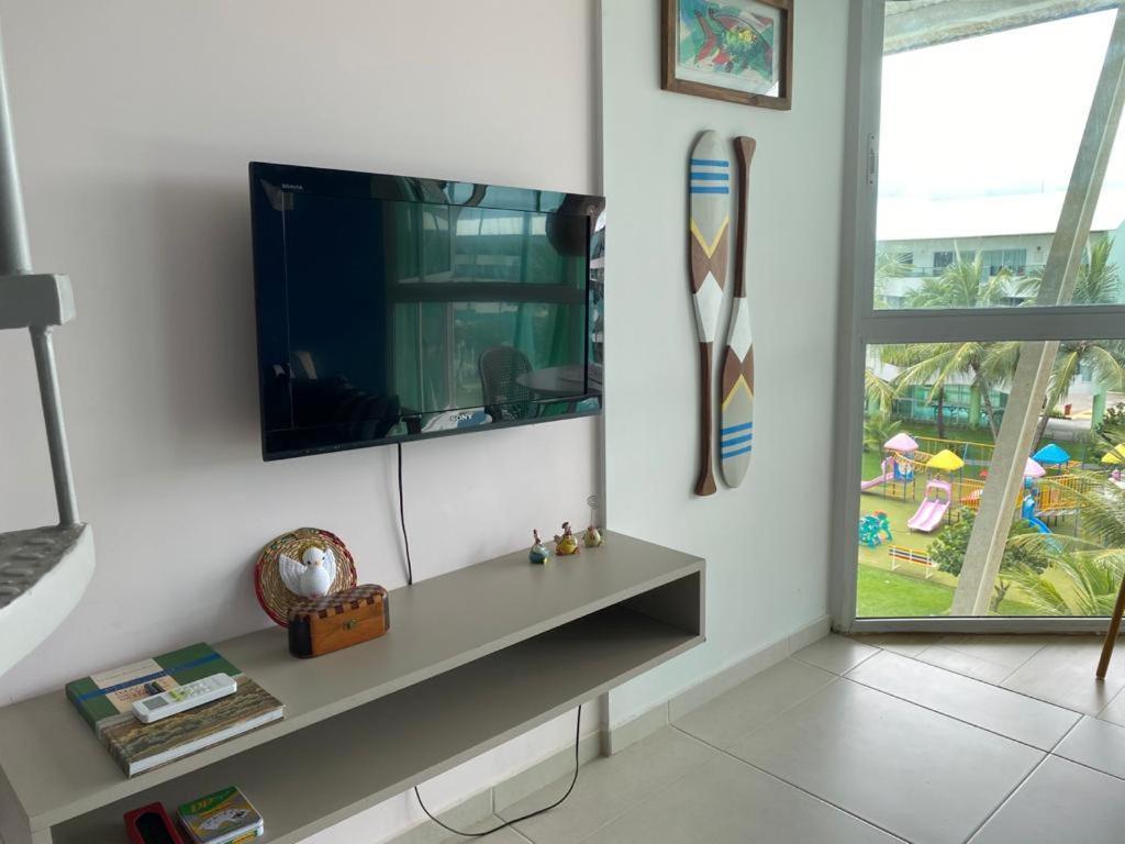 Ancorar Flat Resort Beira Mar De Порту-де-Галиньяш Экстерьер фото