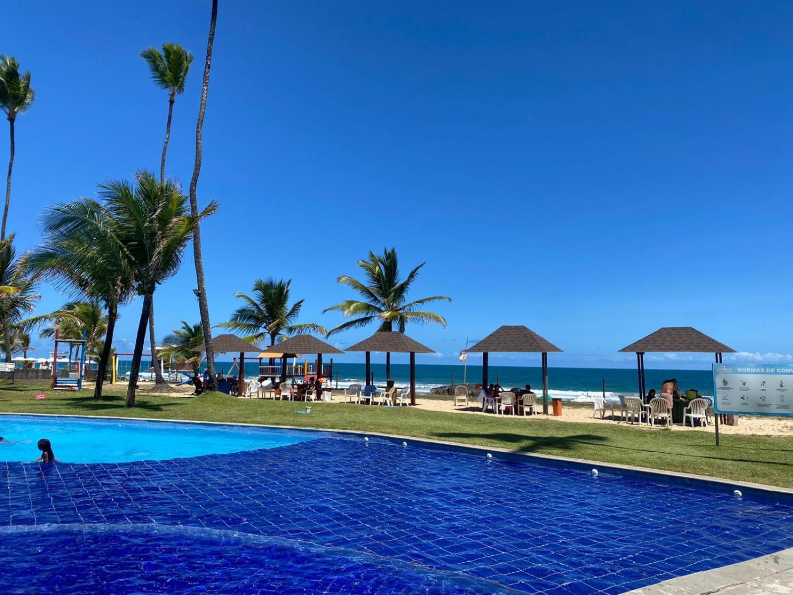 Ancorar Flat Resort Beira Mar De Порту-де-Галиньяш Экстерьер фото
