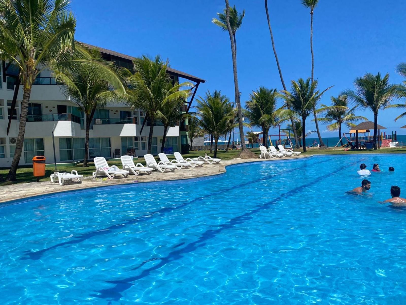 Ancorar Flat Resort Beira Mar De Порту-де-Галиньяш Экстерьер фото